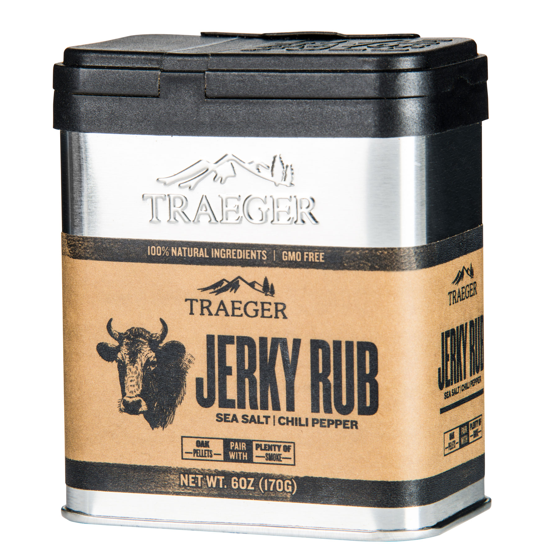 Traeger Jerky Rub, 170 gr. Aluminium Dose | BBQ-County