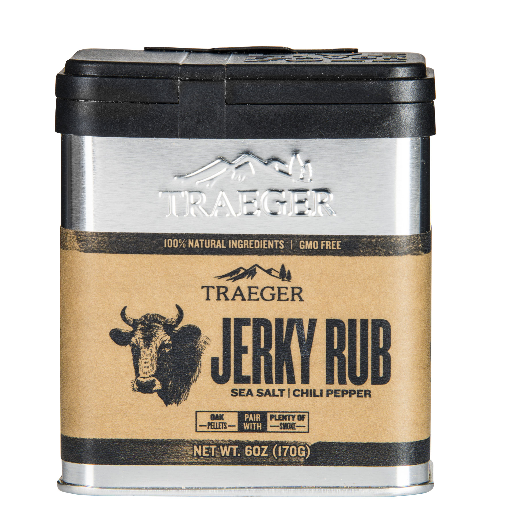 Traeger Jerky Rub, 170 gr. Aluminium Dose | BBQ-County
