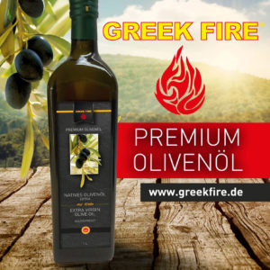 Greek Fire Extra Natives Premium Olivenöl