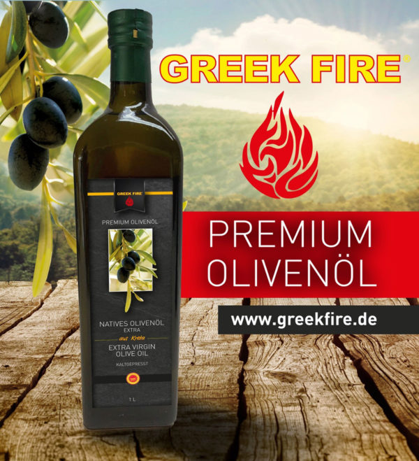Greek Fire Extra Natives Premium Olivenöl