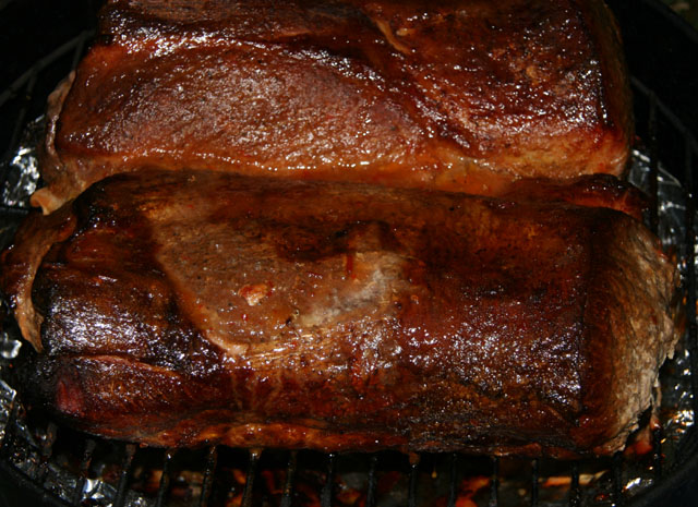 Glaced Pork Loin fertig