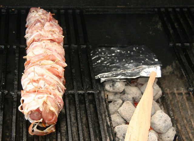 Schweinefilet auf dem grill