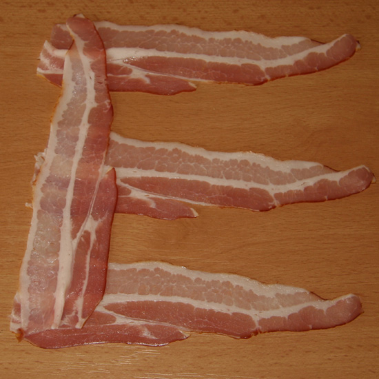 Step 1 Bacon Teppich