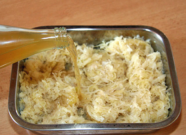 Sauerkraut vom Grill