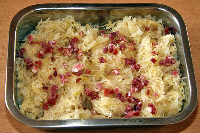 Sauerkraut vom Grill