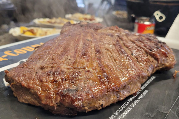 Flank Steak von der Plancha