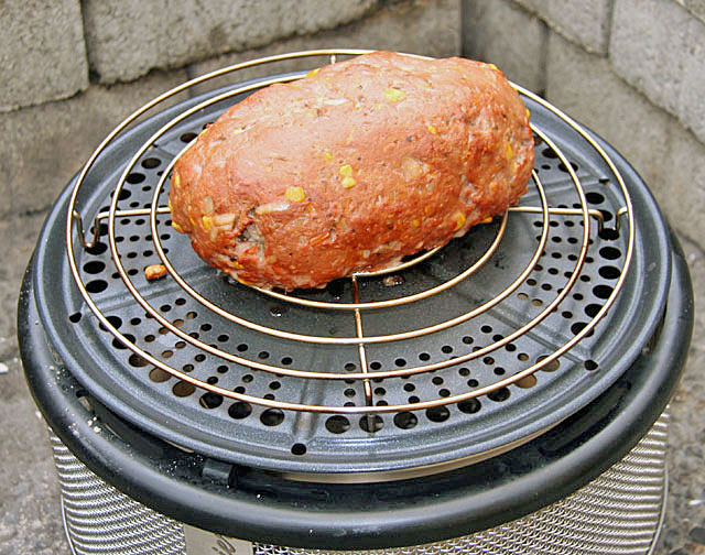 COBB Hackbraten im Rauch