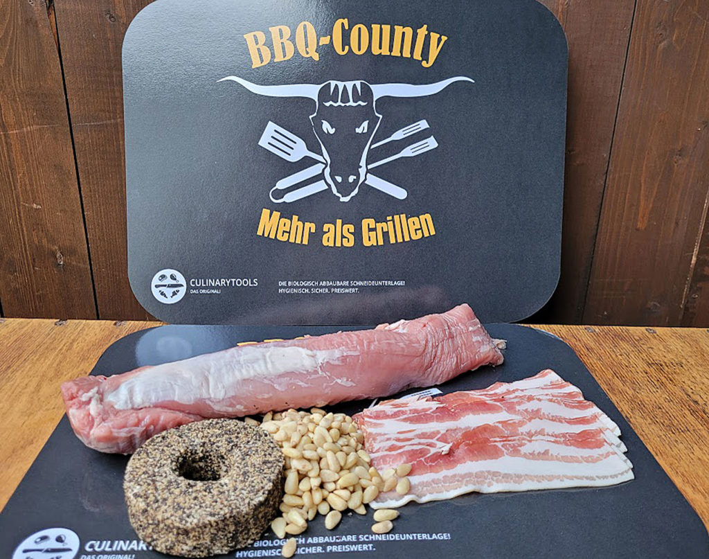 BBQ County Schweinefilet ZUtaten