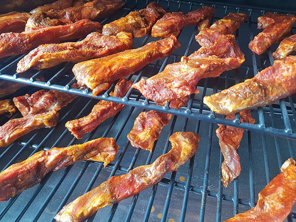 BBQ County Beef Fingers smoken