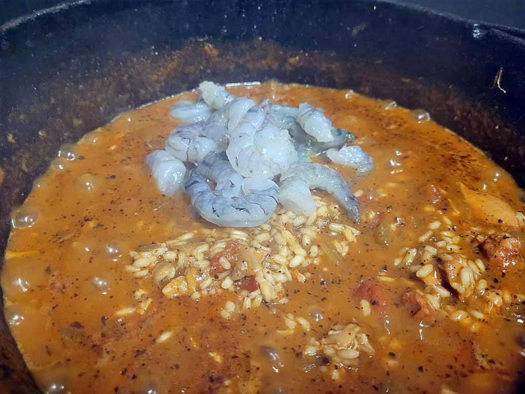 BBQ County Jambalaya Garnelen