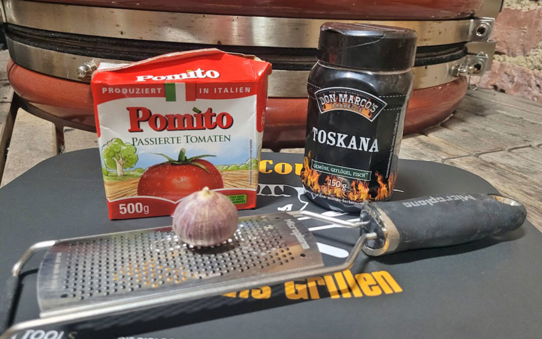 Schnelle Pizzasauce | BBQ-County