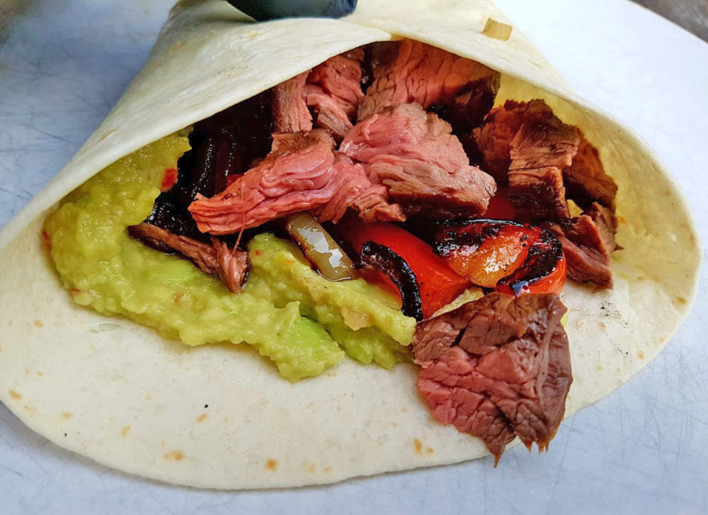 BBQ County Skirt Steak Wrap servierfertig