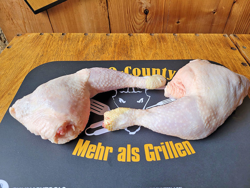 BBQ County Hähnchenschenkel ausbeinen