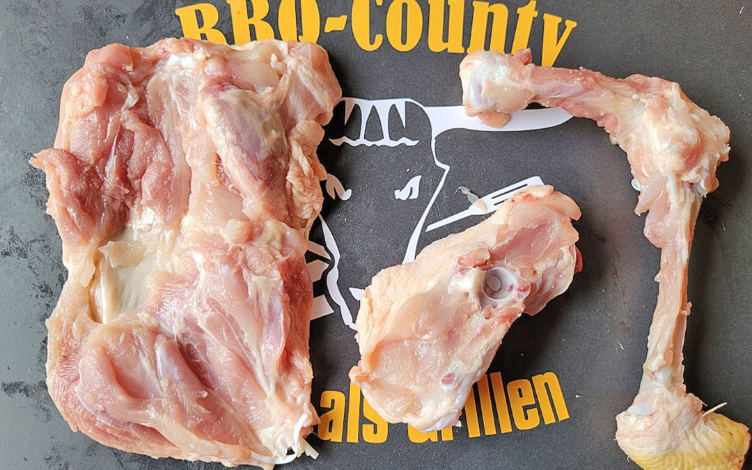 BBQ County Hähnchenschenkel entbeinen