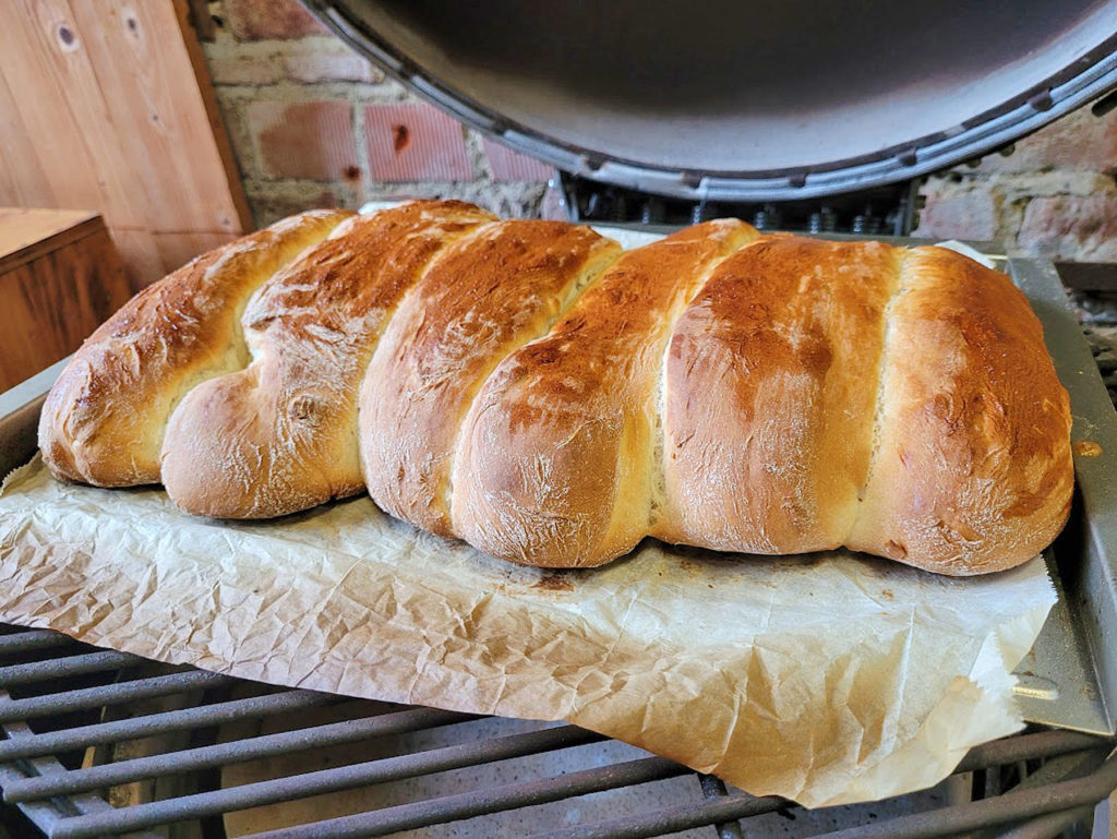 BBQ County Kubanisches Brot fertig