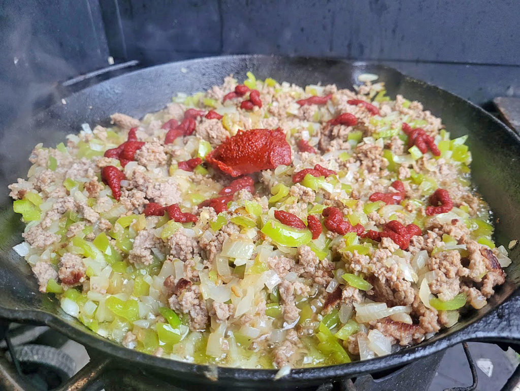 BBQ County Pide Tomaten- & Paprikamark