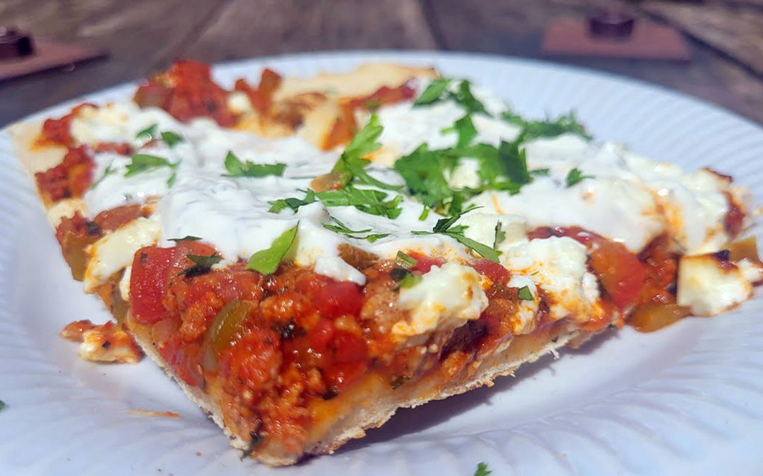 BBQ County Pide mit Sauce
