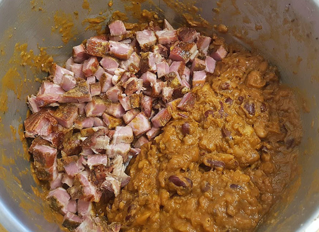 BBQ County BBQ Beans Resteverwertung
