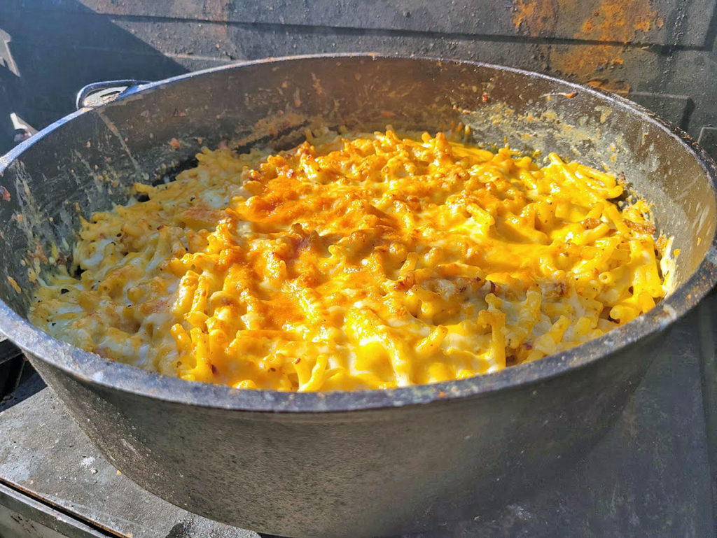 BBQ County Mac & Cheese fertig