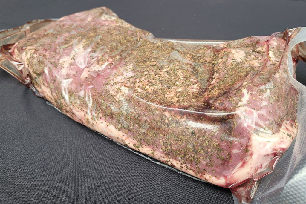 BBQ County Smoked Roast Beef gewürzt