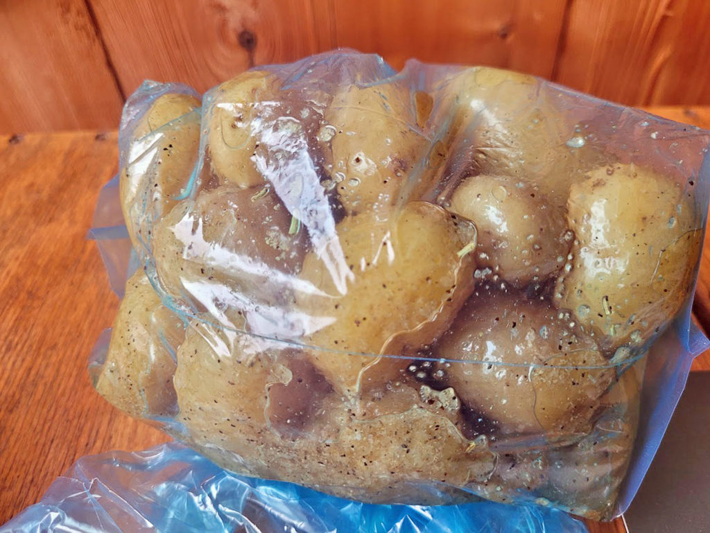 BBQ County Marinierte Kartoffeln kühl lagern