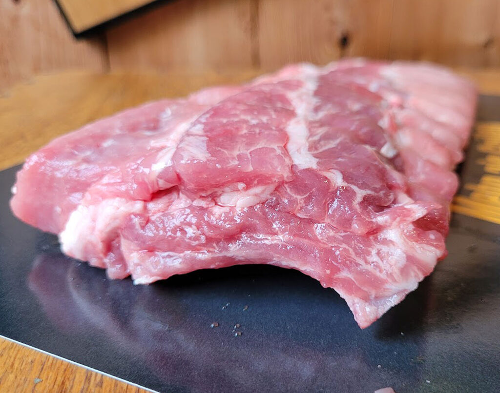 BBQ County Butcher Paper Ribs Fleischauflage