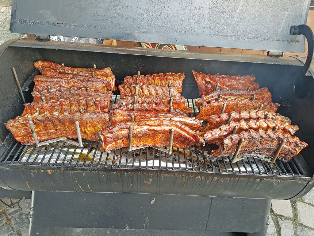 BBQ County Butcher Paper Ribs Rib Rack