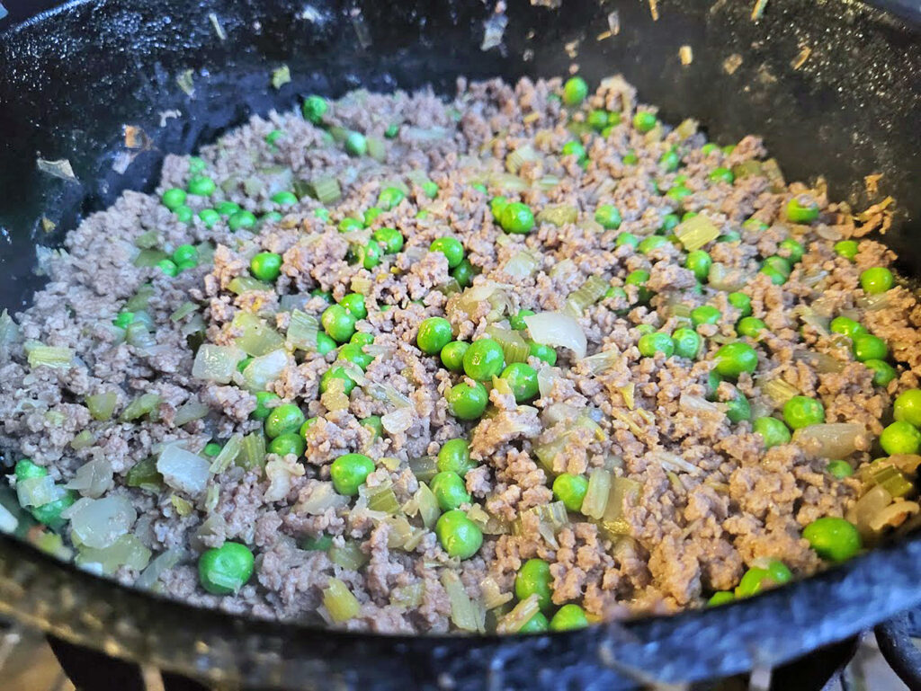 BBQ County SHepherd´s Pie Kadtoffelbrei