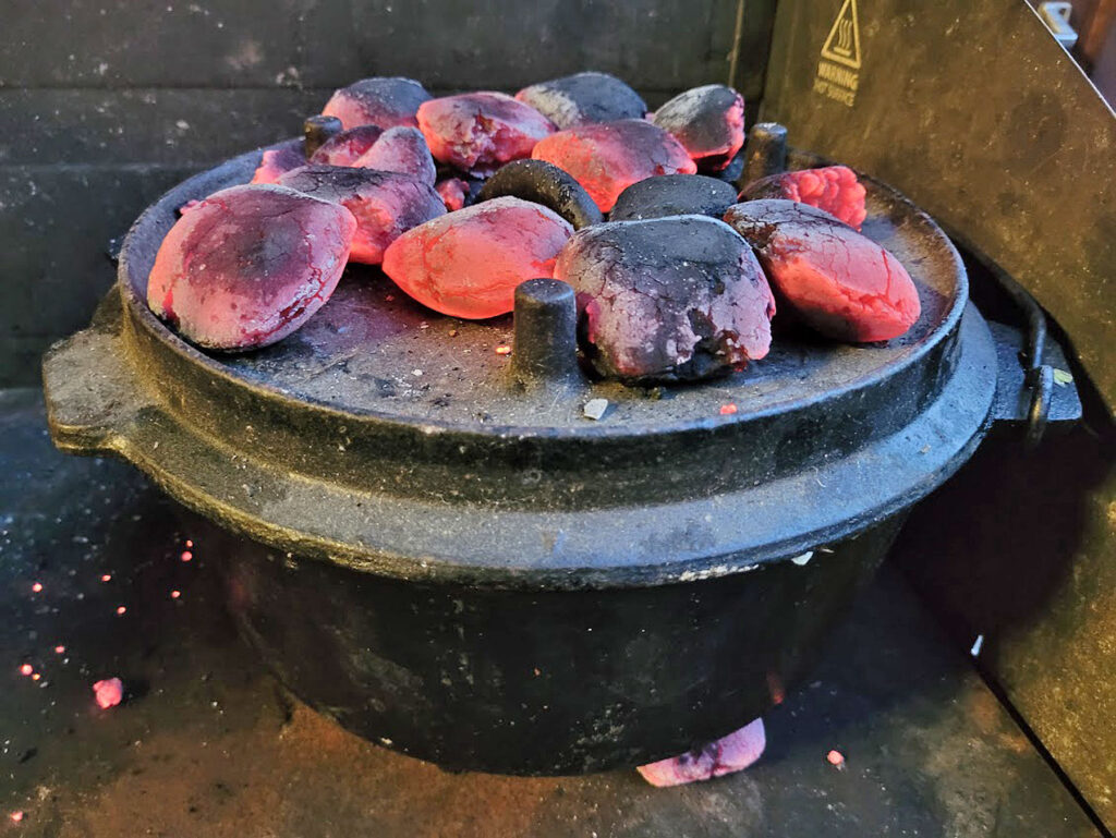 BBQ County Shepherd´s Pie Holzkohlebriketts