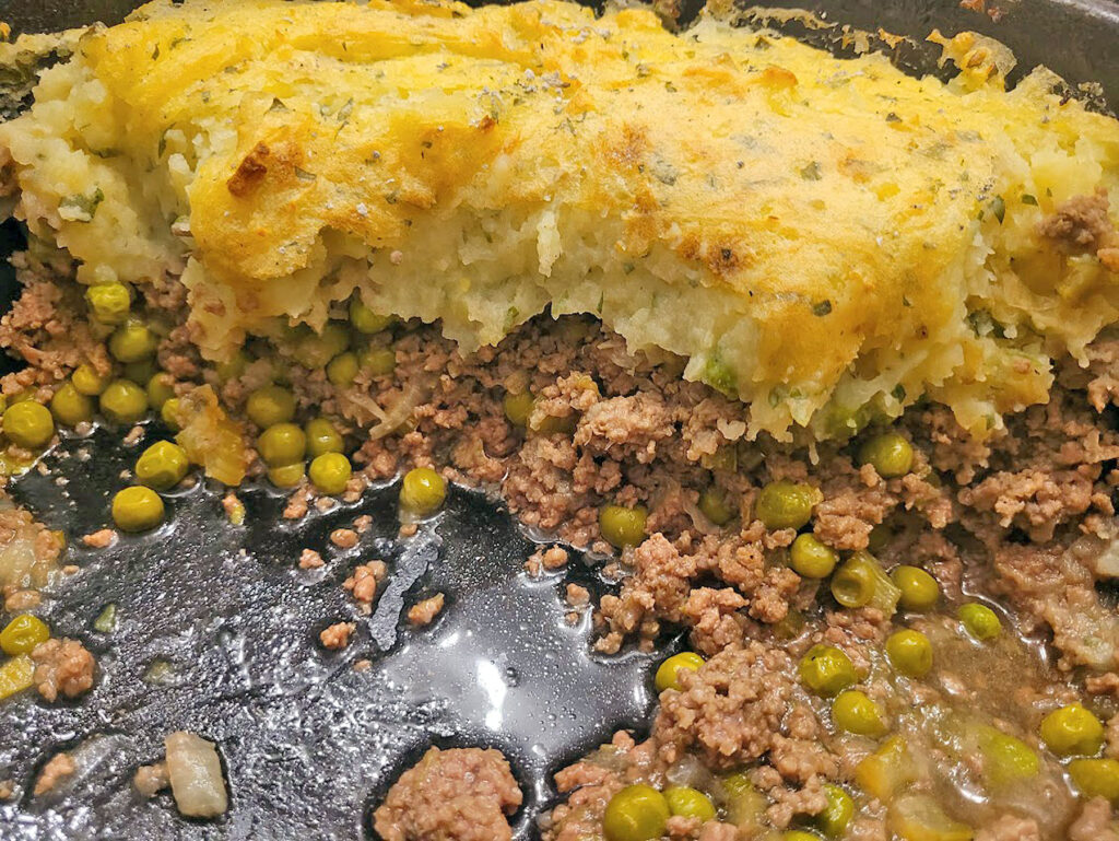 BBQ County Shepherd´s Pie fertig.